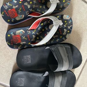 Reef sandals 4/5 boys